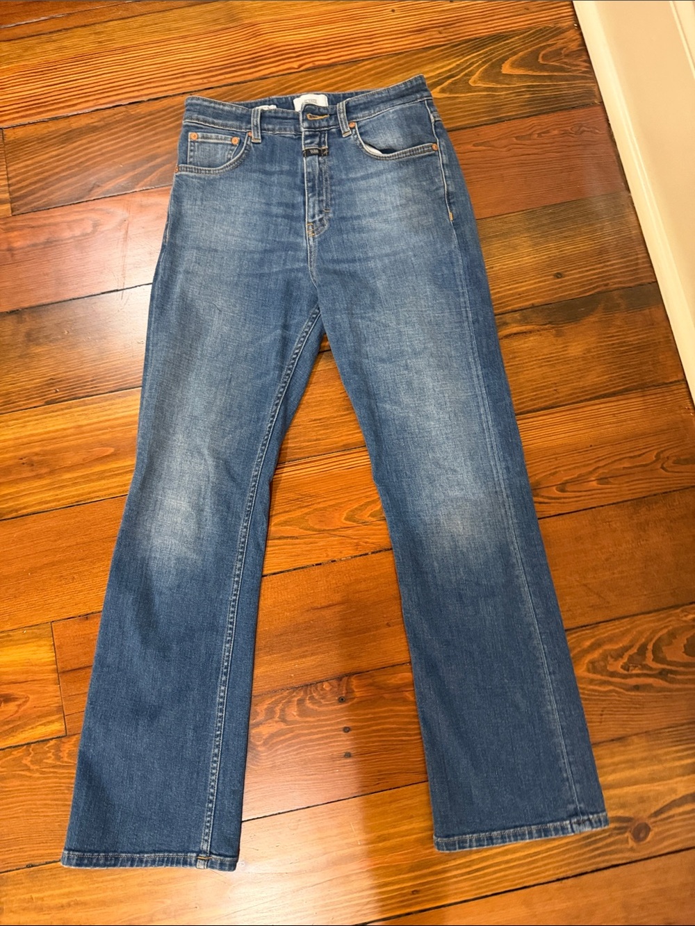 Closed Mid-Blue Flare Jeans